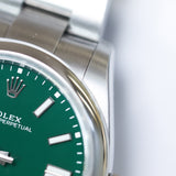 2024 Rolex Oyster Perpetual 41 Green Dial Ref. 124300 A001077
