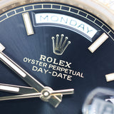 2025 Rolex Day-Date 40 YG Black Index RBR Ref. 228348RBR A001203