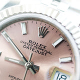 2021 Rolex Datejust 28 Pink Dial Fluted Jubilee