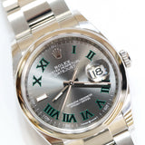2025 Rolex Datejust 36 Smooth Oyster "Wimbolden" Ref. 126200 A001299
