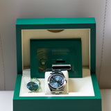 2026 Rolex Datejust 41 Smooth Oyster Mint Green Ref. 126300 A001365