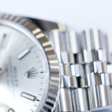 2025 Rolex Datejust 36 Silver Fluted Jubilee Ref. 126234 A001016