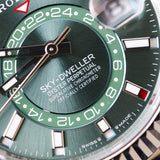2025 Rolex Sky- Dweller Mint Green Dial Fluted Jubilee Ref. 336934 A1001064