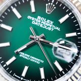 2026 Rolex Datejust 36 Ombre Green Dial Fluted Jubilee  Ref. 126234 A001860