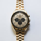 2026 Omega Speedmaster Champagne Dial Yellow Gold Ref. 31060425099002 B00347