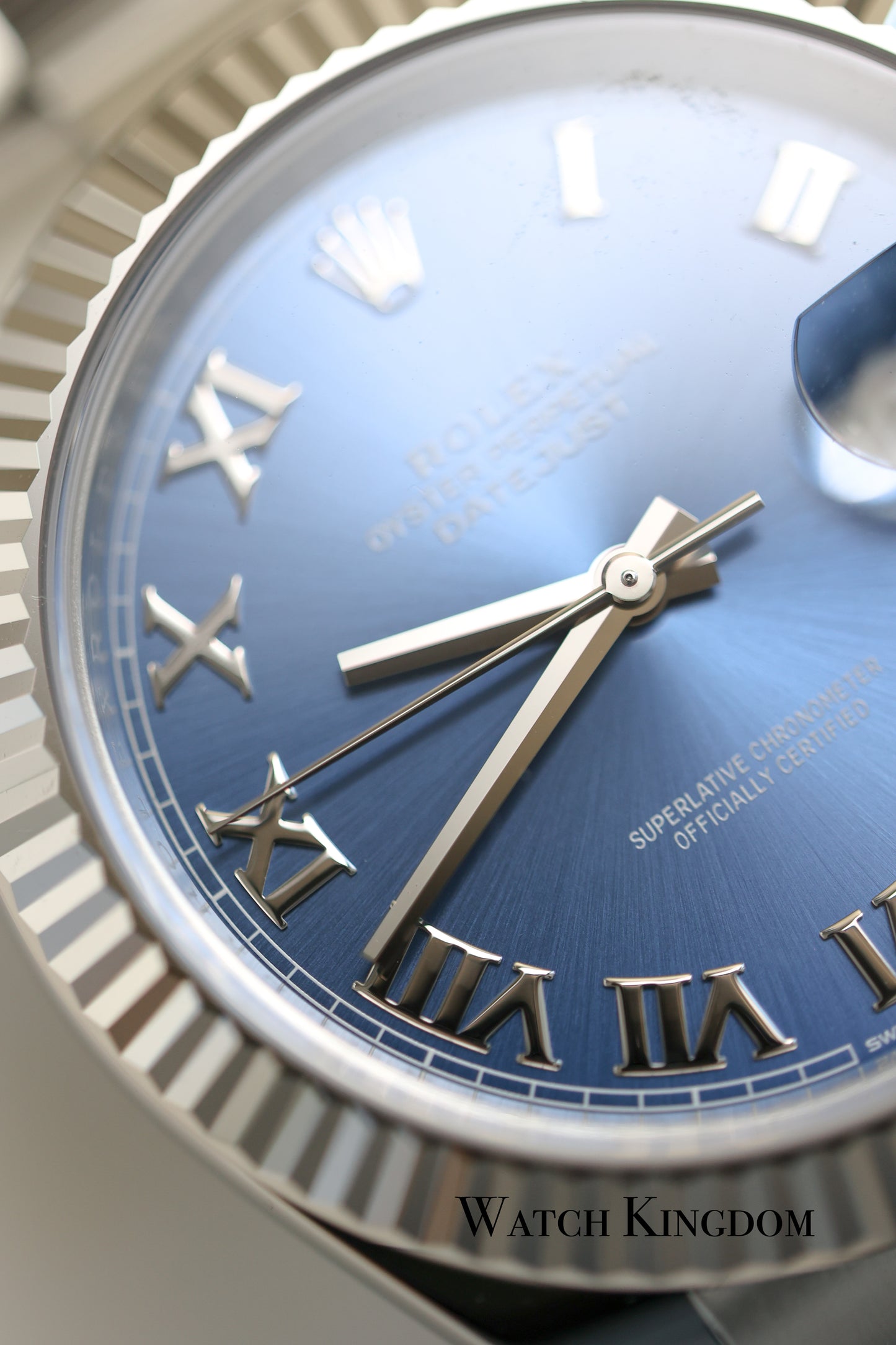 2023 Rolex Datejust 41 Blue Dial Fluted Oster