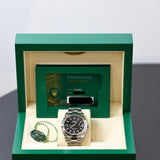 2025 Rolex Datejust 41 Black Dail Smooth Oyster Ref.126300 A001314