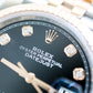 2023 Rolex Datejust 36 Black Dial Fluted Jubilee Two Tone Rose Gold