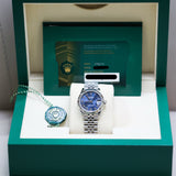 2025 Rolex Datejust 31 Blue Dial Ref. 278274