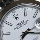 2026 Rolex Datejust 41 White Index Dial Smooth Jubilee Ref. 126300 A001758