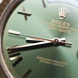 2023 Rolex Day Date 40 Olive Dial Rose Gold Ref. 228235 A001436