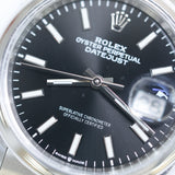 2019 Rolex Datejust 36 Smooth Oyster Black Dial Ref. 126200 A001666