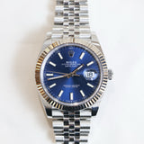 2025 Rolex Datejust 41 Blue Dial Ref. 126334