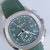 2022 Patek Philippe Aquanaut Chronograph Khaki Green Dial Ref. 5968G-010 A001871