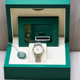 2025 Rolex Datejust 31 Silver Diamond Ref. 278273 A001227