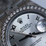 2023 Rolex Lady Datejust 28 Silver Roman Dial Ref. 279384RBR A001868