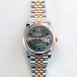 2021 Rolex Datejust 41 Wimbeldon Two Tone RG