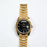 2025 Rolex Day Date 40 Onyx Diamonds Dial YG Ref. 228238 A001428