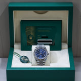2025 Datejust 41 Blue Diamonds Fluted Jubilee Ref. 126334 A001785