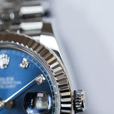 2020 Rolex Datejust 41 Blue Diamonds Dial Ref. 126334