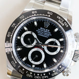 2021 Rolex Daytona Black Dial 116500LN