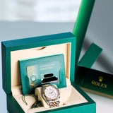 2023 Rolex Sky-Dweller White Dial Fluted Jubilee Two Tone YG