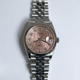 2019 Rolex Datejust 36 Pink Diamonds Anniversary Dial Ref. 126234 A001834