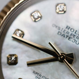 2025 Rolex Datejust 36 MOP Dial Two Tone YG Ref. 126233