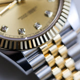 2025 Rolex Datejust 41 Champange Diamonds Dial Ref. 126333