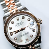 2022 Rolex Datejust 31 Silver Dial Rose Gold Ref. 278271 A000960