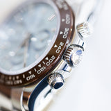 2023 Rolex Daytona Ice Blue Baguette Diamonds Dial 116506