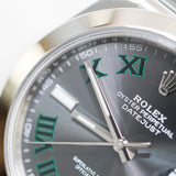2026 Rolex Datejust 41 Wimbledon Dial Smooth Jubilee Ref. 126300 A001843