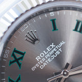 2022 Rolex Datejust 41 Wimbledon Dial Fluted Oyster Ref. 126334 B00239