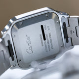 2022 Cartier Santos White Dial Ref. WSSA0018 A001553