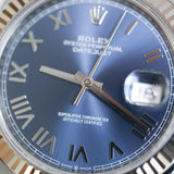 2026 Rolex Datejust 41 Bright Blue Dial Fluted Jubilee Ref. 126334 A001865