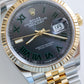2022 Rolex Datejust 36 Wimbeldon Two Tone YG