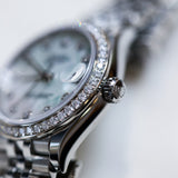 2025 Rolex Datejust 31 'MOP' Diamond Dial Diamonds Bezel Ref.278384RBR A000970