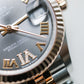 2023 Rolex Datejust 31 Grey Dial Fluted Jubilee Two Tone RG