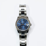 2024 Datejust 31mm Blue Roman Dial Ref. 278240