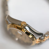 2023 Rolex Datejust 31 Champagne Diamonds Dial Fluted Jubilee Two Tone YG Ref. 278273 A001922