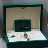 2025 Rolex Datejust 28 Chocolate Diamonds Bezel Ref. 279135RBR A001600