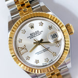 2023 Rolex Datejust 28 2Tone Silver Dial Ref. 279173 A001280