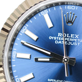 2025 Rolex Datejust 41 Blue Dial Fluted Jubilee Ref. 126334 A000939
