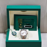 2025 Rolex Datejust 41mm 2T RG Sundust Dial Fluted Jubilee Ref. 126331 B00087
