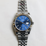 2026 Rolex Datejust 41 Blue Index Fluted Jubilee Ref.126334 A001354