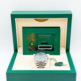 2022 Rolex Datejust 41 Mint Green Fluted Jubilee Ref. 126334 B00151