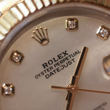 2020 Rolex Datejust 41 MOP Diamonds Dial Two Tone YG Ref. 126333 B00314