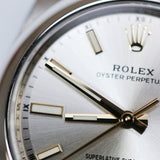 2021 Rolex Oyster Perpetual 34 Silver Dial Ref. 124200