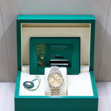 2025 Rolex Datejust 36 Champagne Diamond Dial Ref. 126233 A001414