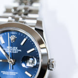 2025 Rolex Datejust 41 Blue Dial Ref. 126300